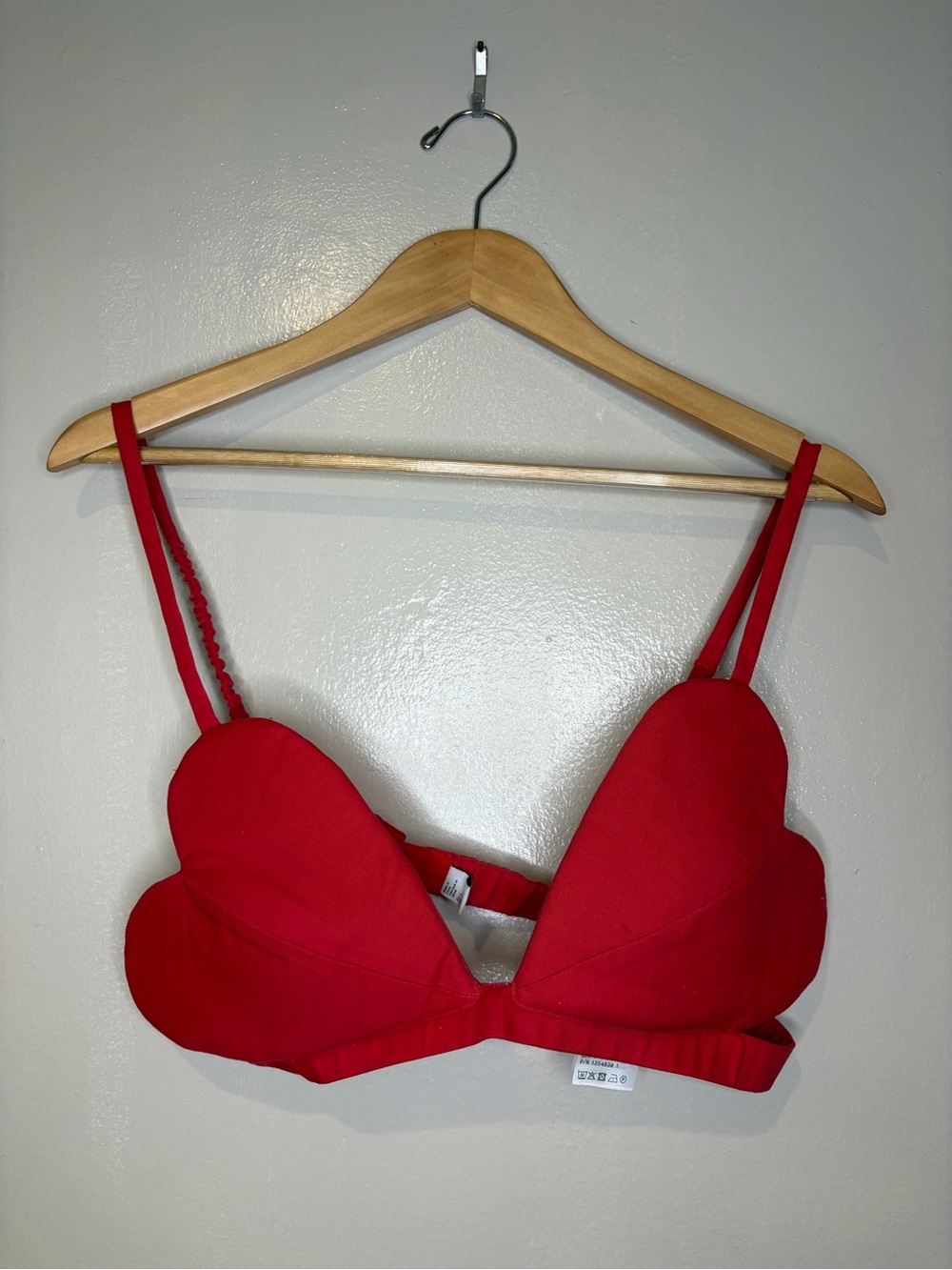 & Other Stories Red Heart Bralette - Women Intimates